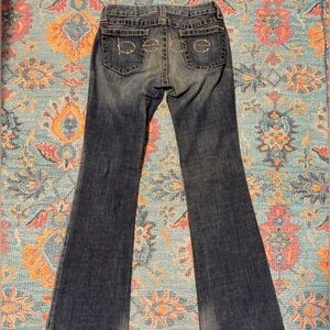 y2k low rise Bebe jeans